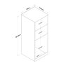 Hanah Home KD109 - 3198 Armario para Lavadora Blanco 70x181.8x72.5 cm Aglomerado Melamina Montaje Pared Organización Lavadero